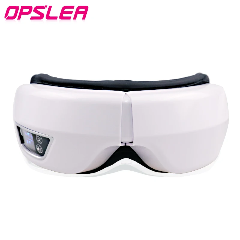 

Умный массажер для глаз, электрические очки с вибрацией, с подогревом, от морщин, темных кругов, удаление музыки, акупунктура, прибор для ухо...