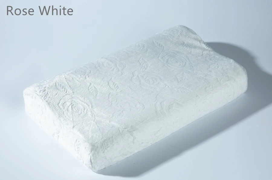 Фиолетовый Латекс 50x30 Таиланд чистый натуральный латекс Подушка позвоночника шеи защитный ученик ребенок подростка шейки ортопедическая кровать подушка