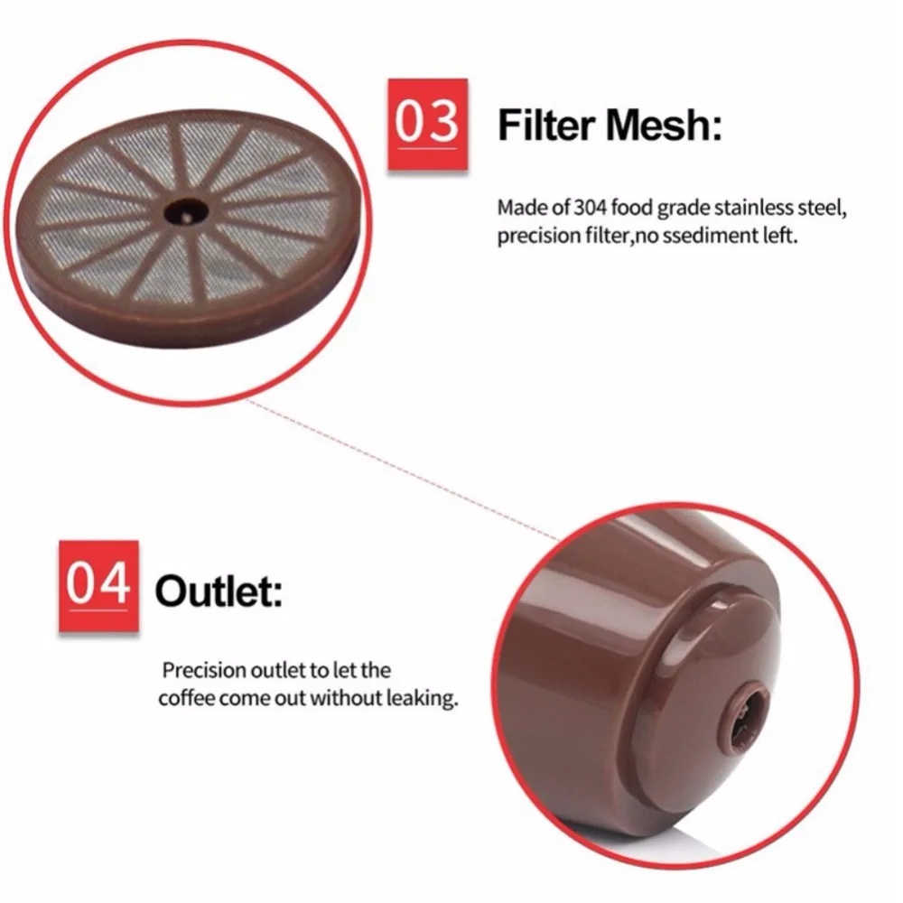 Многоразовая кофейная капсула Nescafe миксер для капсул многоразовые колпачки