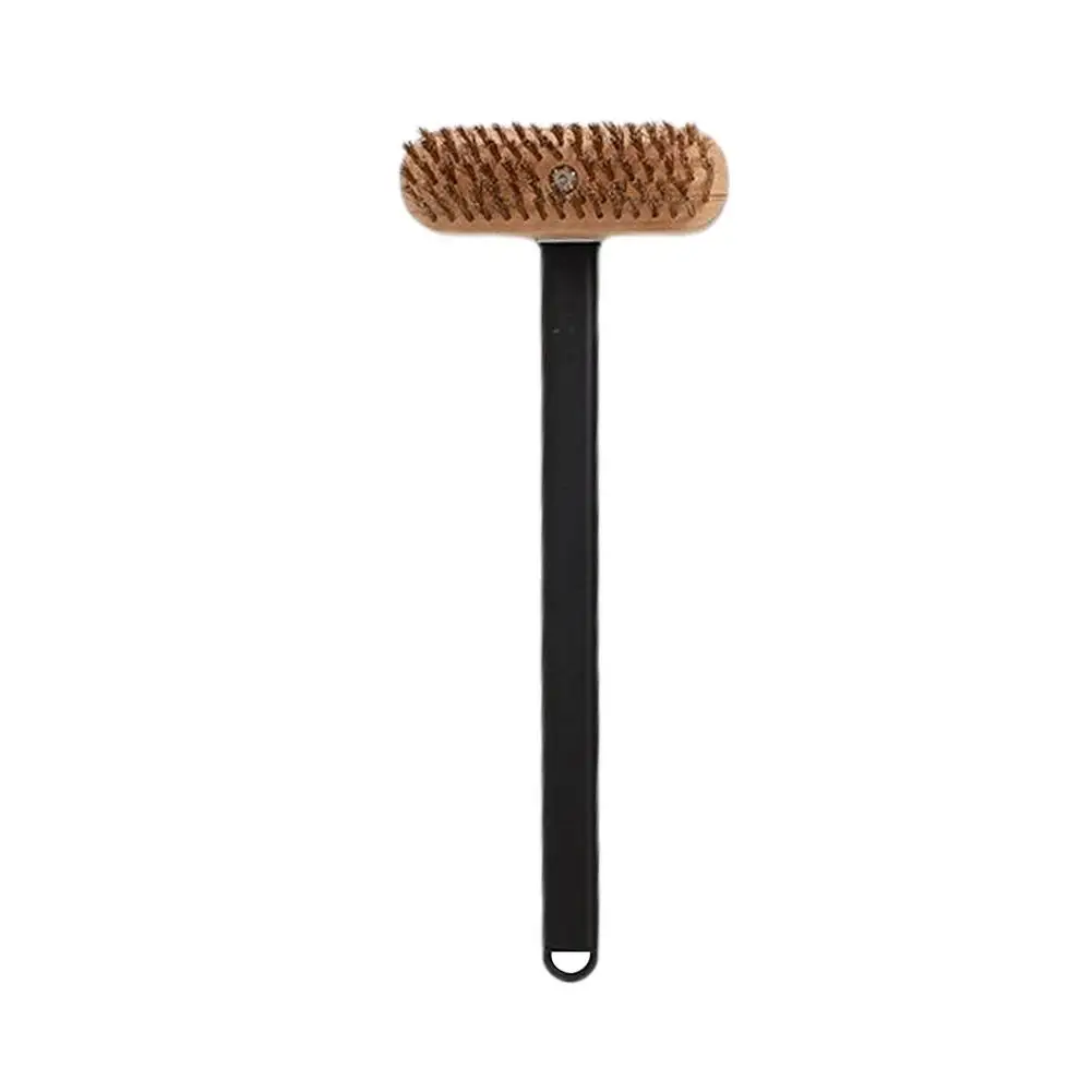 

BBQ Grill Bristled Cleaning Pizza Oven Cleaning Brush Kitchen Oven Cleaning Brush Scraper Removable Natural Palmyra Bristles