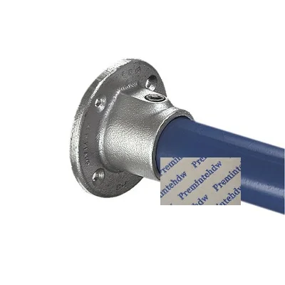 Flange Тяжелая оцинковка литой чугун G1.2" 42 мм трубные фитинги зажим шестигранный винт фланец локоть DIY хранения Diaplay стойки ограждение - Цвет: Flange