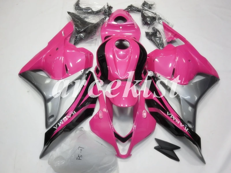

Injection Mold New ABS Fairings Kit Fit for HONDA CBR600RR F5 09 10 11 12 CBR600 2009 2010 2011 2012 pink gray