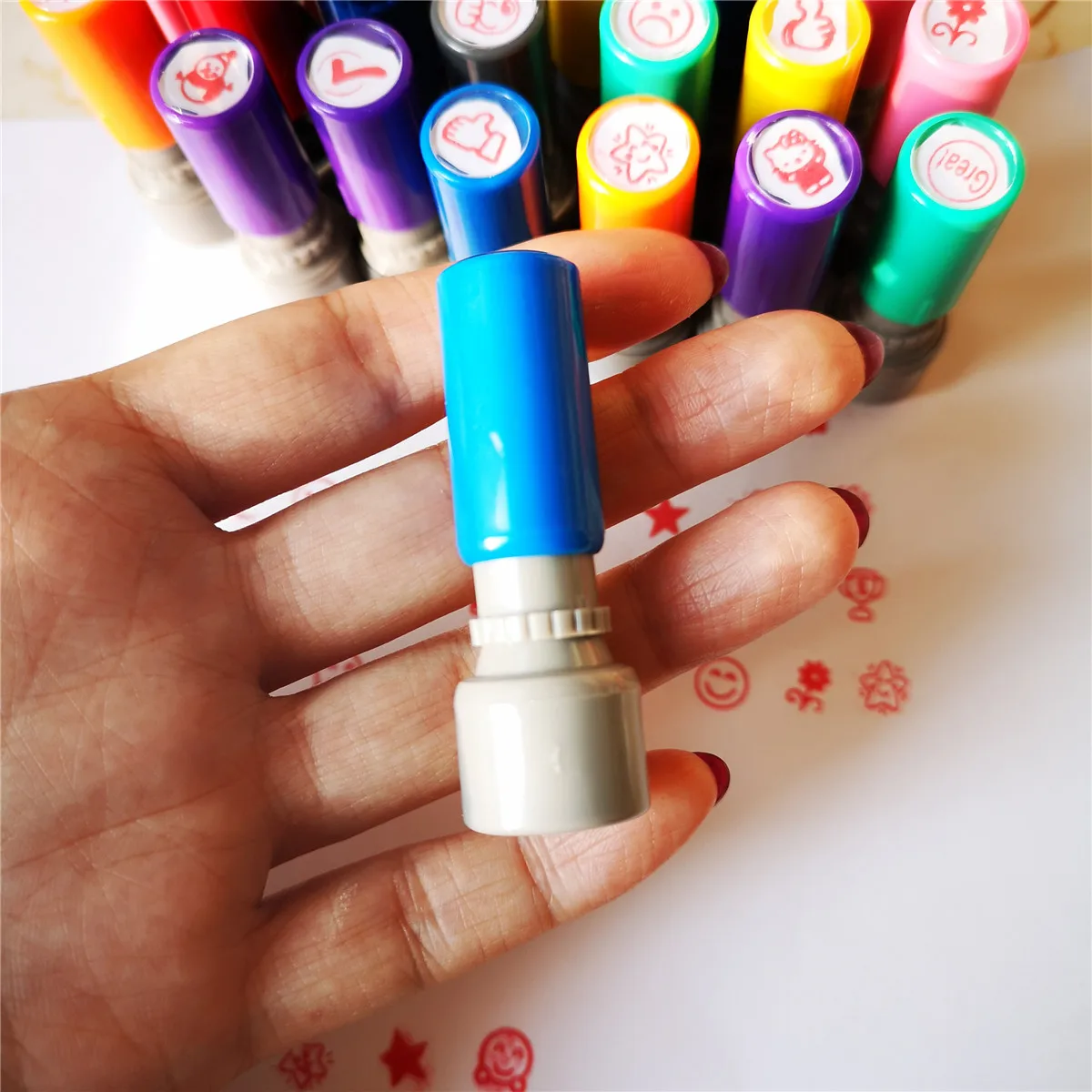 8 мм 10 авто чернил школьная светочувствительное уплотнение пользовательские