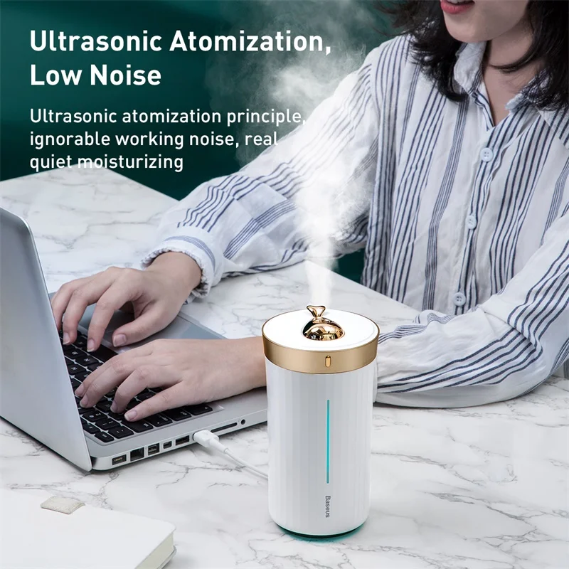 Увлажнитель воздуха Baseus аромадиффузор масла дома мини ультразвуковой