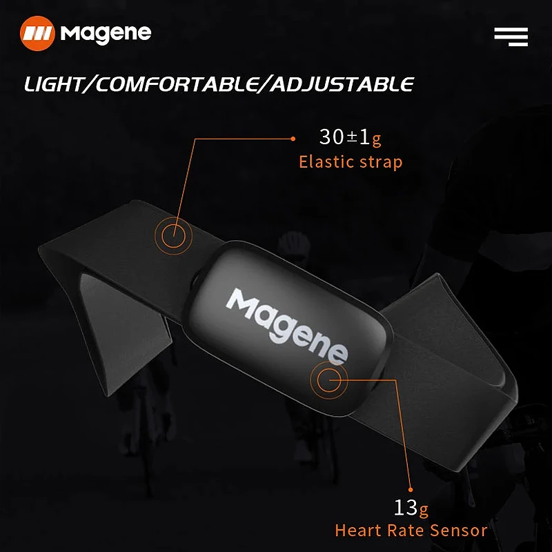Пульсометр Magene H003 Bluetooth 4 0 ANT совместим с GARMIN Bryton IGPSPORT монитор для бега велоспорта |