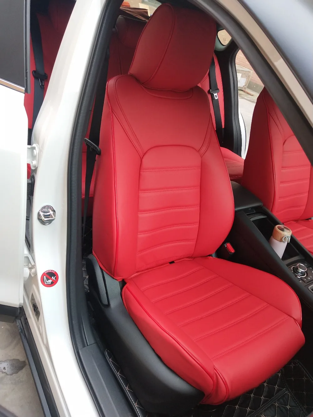 Чехол для сиденья из натуральной кожи на заказ Mercedes Benz A B C CLA CLK CLS Viano GLS R Class GLE AMG GLC