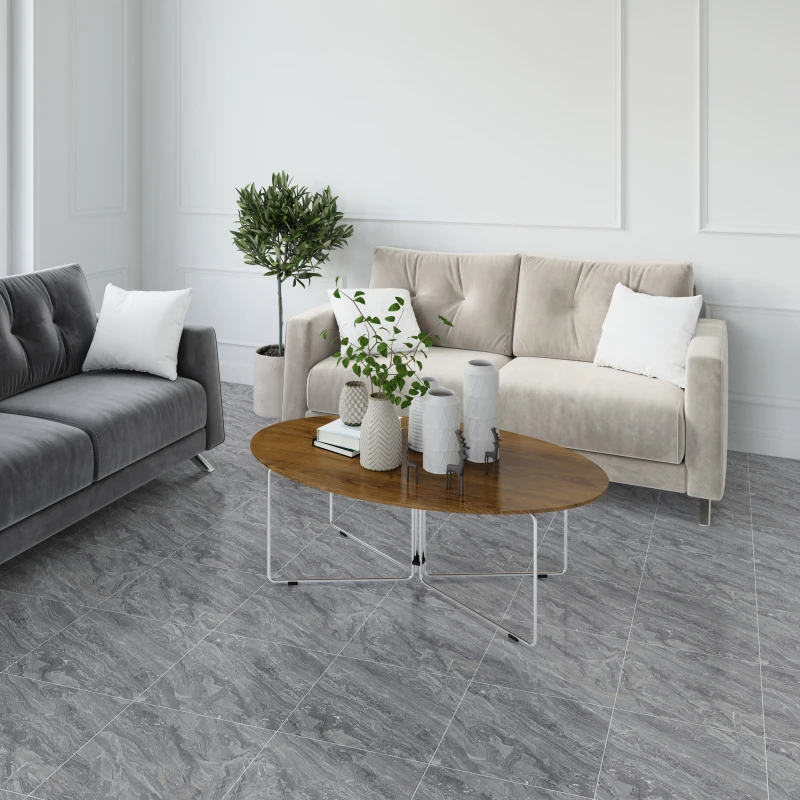 Противоскользящая водостойкая напольная наклейка мраморная имитация цемента