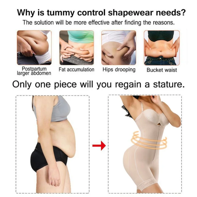 

2020 Big Size Waist Trainer Slimming Bodyshaper Control Panties Shapewear Exploded High-waist Lap Body Shaper