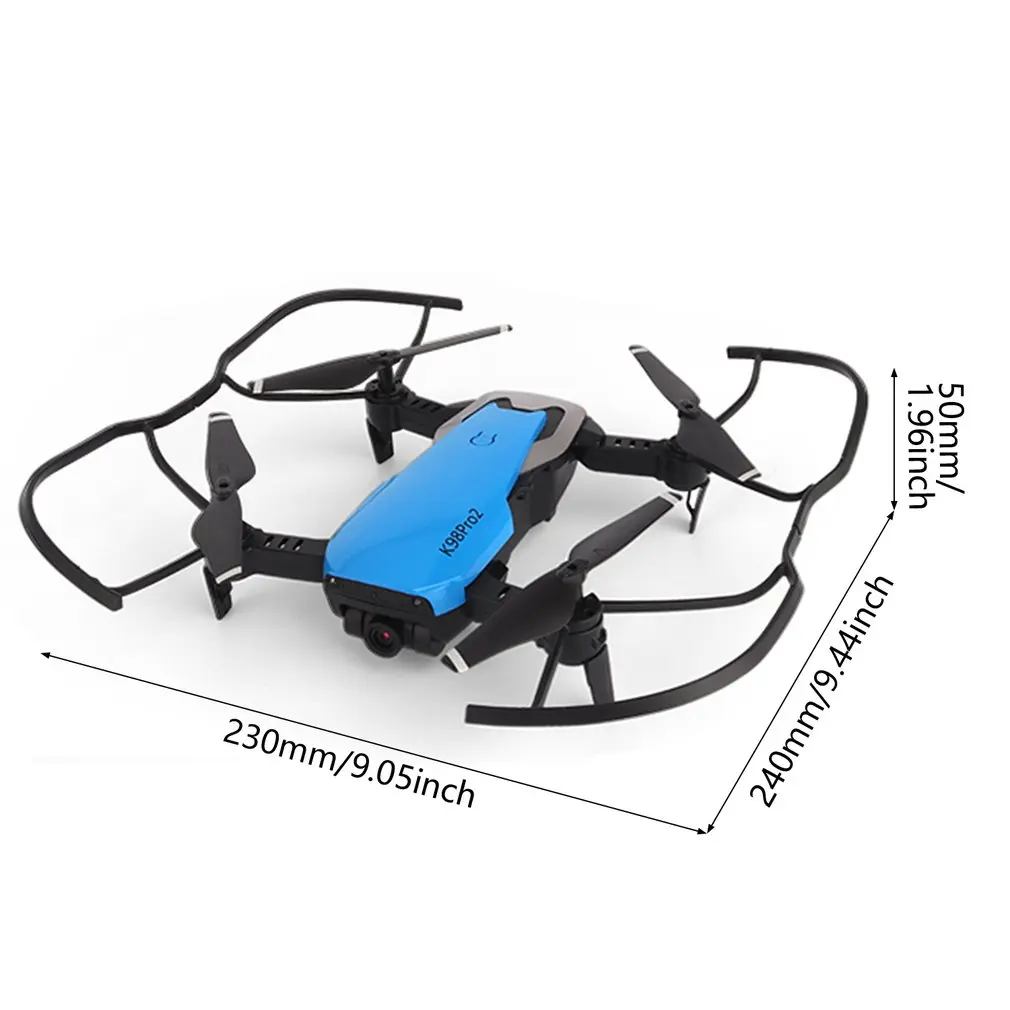 

New K98 Pro2 Drone 4K HD Dual Camera Height Hold Wifi RC Foldable Quadcopter Dron Gift Toy Quadcopter With Camera Mini Drone