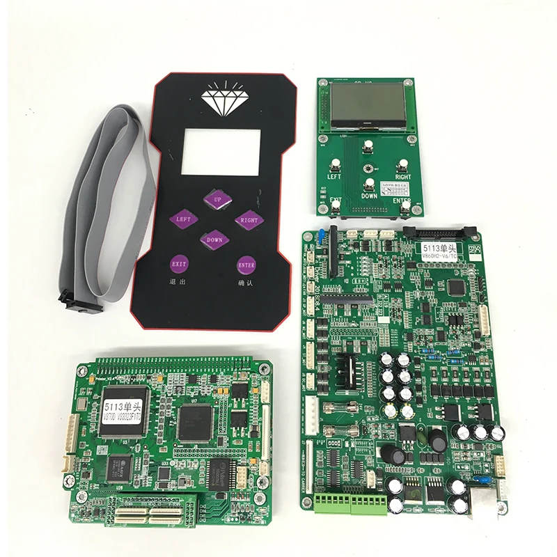Senyang board kit для DX5/DX7/5113/xp600/4720 одноголовая каретка принтера основная плата 6 кнопок