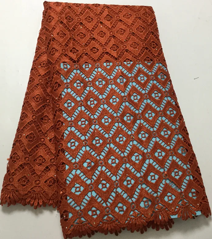 Вышивка кружева черная африканская кружевная ткань Африканский шнур гипюр