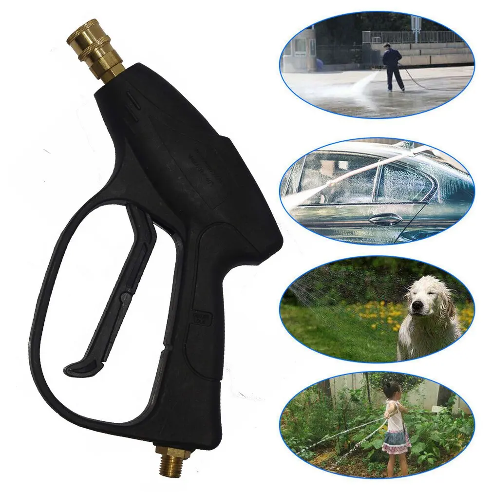 

3000PSI High Pressure Washer Adapter Sprayer+5PCS Nozzle Head Auto Water Cleaning Tool -3/8 Quick Plug Interface