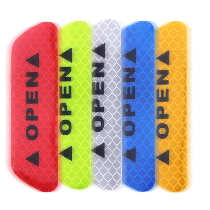 Предупредительный знак для автомобильной двери стикер с отражающей лентой Dodge