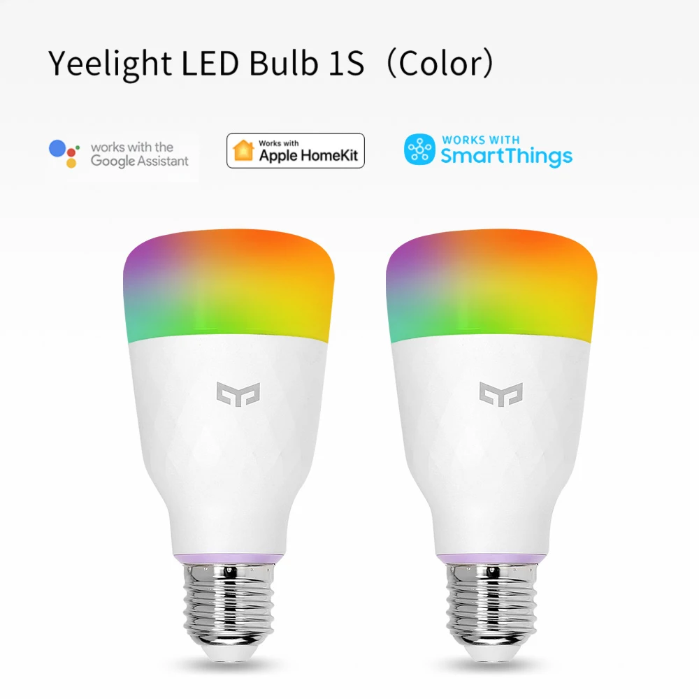 Yeelight Смарт Шарообразная светодиойдная лампа 1S/1SE зеленого и синего цветов Лампа