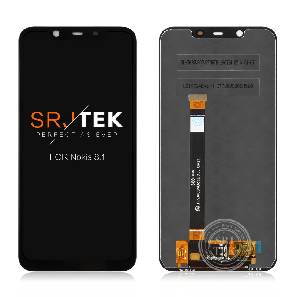 Для Nokia 8 1 LCD N8.1 Touch TA 1131 для дисплей дигитайзер в сборе стеклянный датчик X7 экран