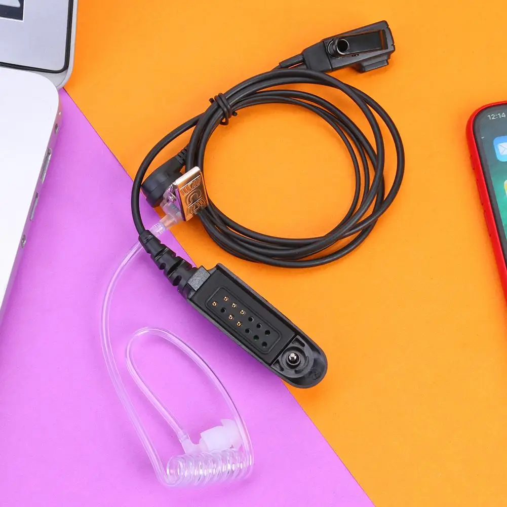 

Воздушная Акустическая трубка, гарнитура с микрофоном PTT для Motorola GP380 GP340 GP328, воздушная Акустическая трубка, гарнитура с микрофоном PTT