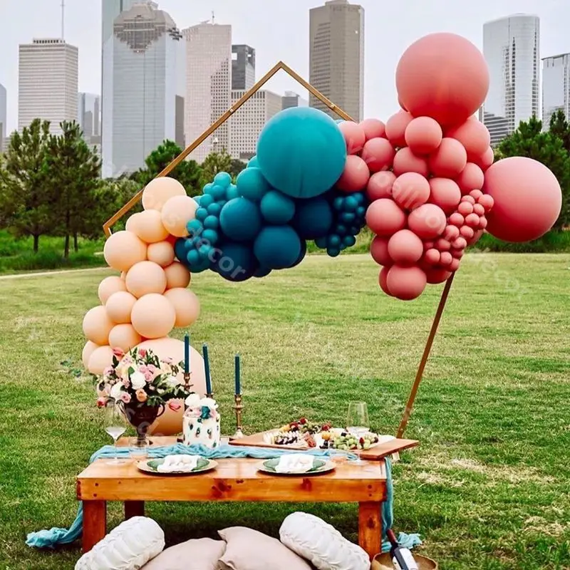 &quotСделай сам&quot Ретро Розовый Шар АРКА Baby Shower латексная 5/10/18 дюймов Глобальный
