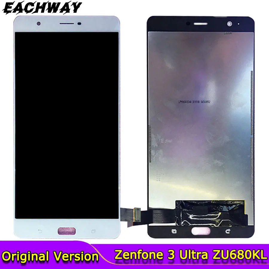 

Test Working 6.8" LCD For Asus Zenfone 3 Ultra ZU680KL LCD Display Touch Screen Digitizer Assembly Replacement For ASUS ZU680KL