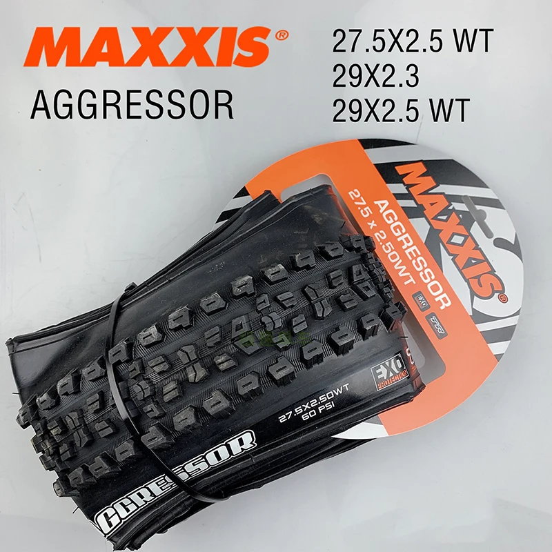 MAXXIS AGGRESSOR велосипедные шины 27,5*2,5 29*2,3 29*2,5 EXO TR складные бескамерные анти прокол 27,5 er 29er MTB горный велосипед шины