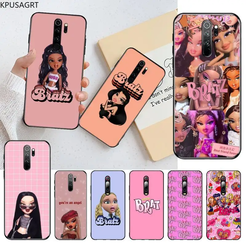 

fashion lovely Doll Bratz Soft Phone Cover for Redmi Note 9 8 8T 8A 7 6 6A Go Pro Max Redmi 9 K20 K30