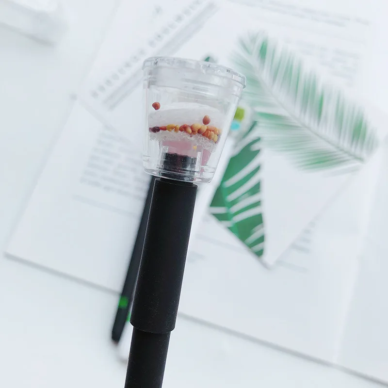 Симпатичная гелевая ручка для выращивания сада кавайная Корейская канцелярия