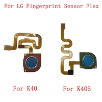 fingerprint sensor home button flex cable for lg k40 k40s fingerprint sensor scanner touch id replacement parts