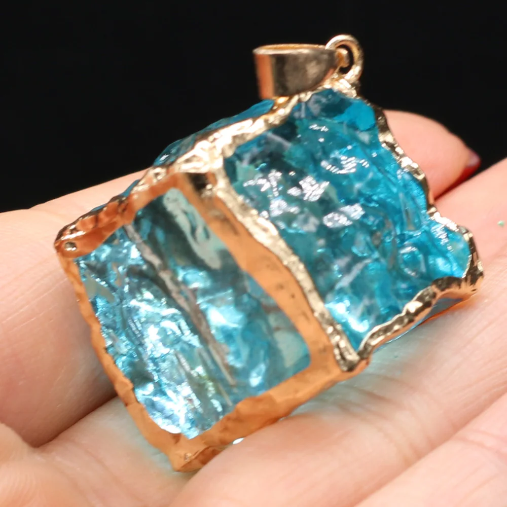 

1Pcs Natural Stone 7 Chakras Energy Crystal Pendants Reiki Heal Charms for Making DIY Necklace Earrings Jewelry Supplies