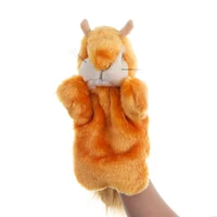 plush toy hand puppet simulation animal squirrel toy school class props family parent child game furry doll