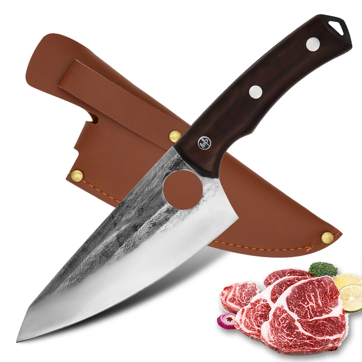 Кухонные ножи 5 дюйма охотничий нож для мясника из нержавеющей стали кухни