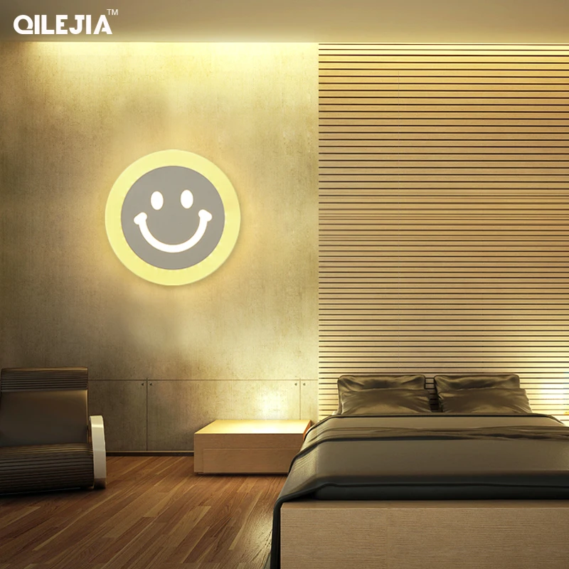 Светодиодные настенные лампы прикроватный светильник для спальни настенное бра