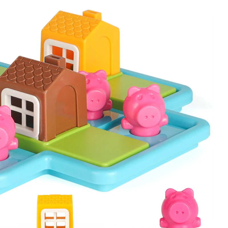 Children's Educational Toys Hide And Seek Board Game Little Pigs Logical Thinking Training Early Education | Игрушки и хобби