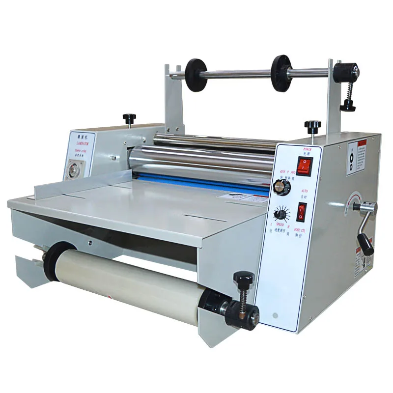 Горячая машина для ламинирования фото бумажный ламинатор DC 380 рулон холодного