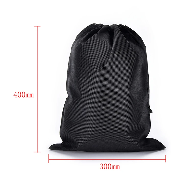 

Non-woven Portable Shoes Bag Travel Storage Pouch Drawstring Dust Bags 2PCS