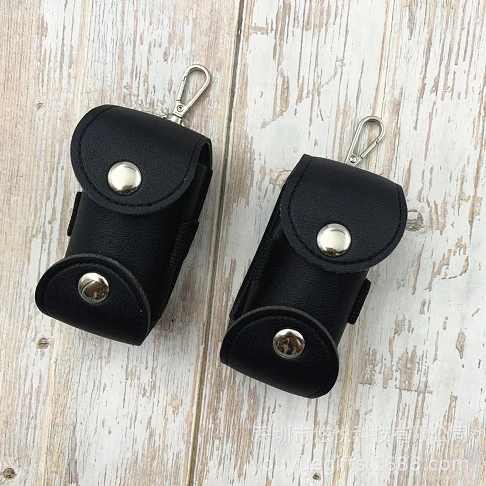 Портативная маленькая поясная сумка для мяча гольфа тонкая кожаная аксессуаров |