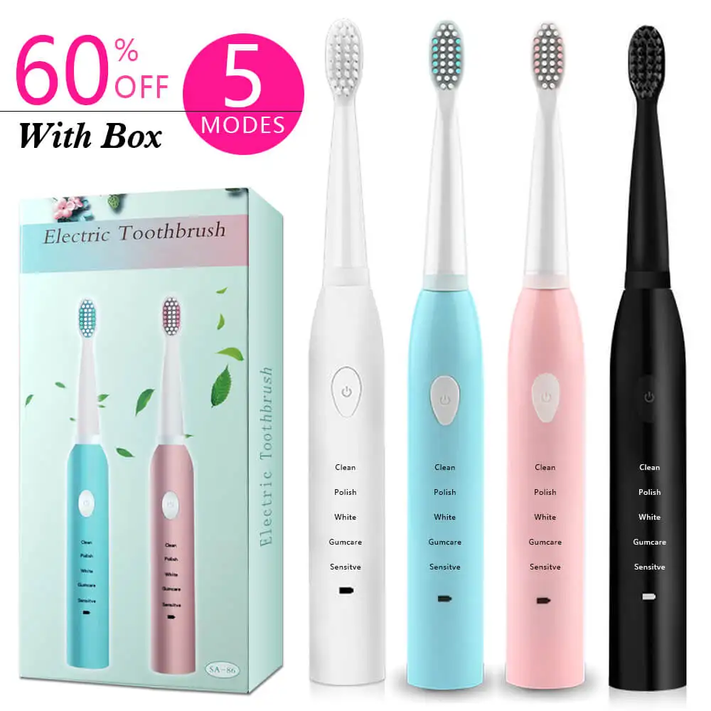 Ультразвуковая электрическая зубная щетка аккумуляторная скалер для чистки