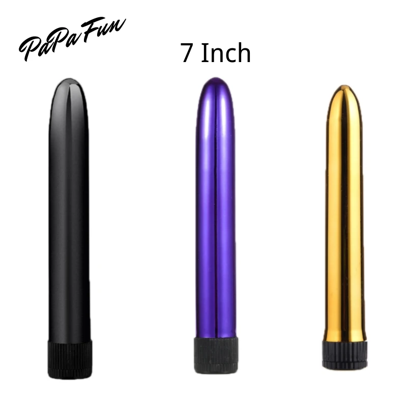 Многоскоростной вибратор в виде пули Анальная пробка дилдо стимуляции точки G