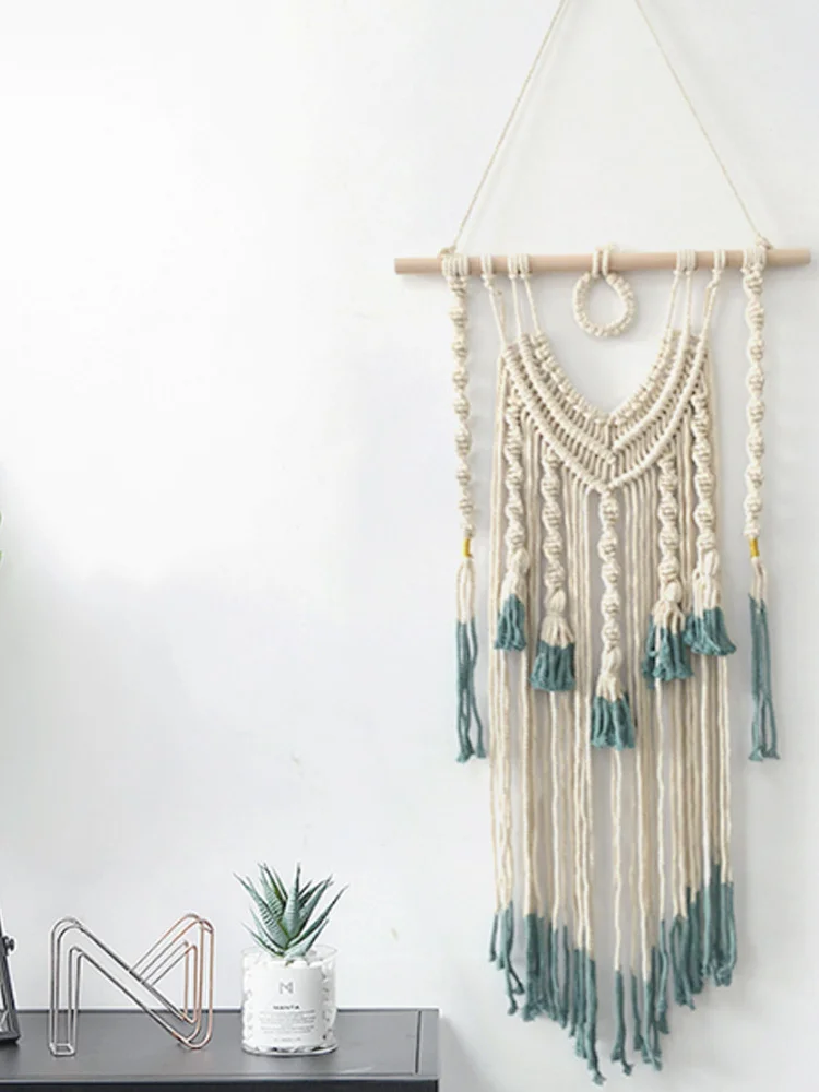 

Fuwatacchi Wall Hanging Tapestries Woven Retro Ornaments Home Geometric Art Decor For Beautiful Apartment Dorm Room Decorations