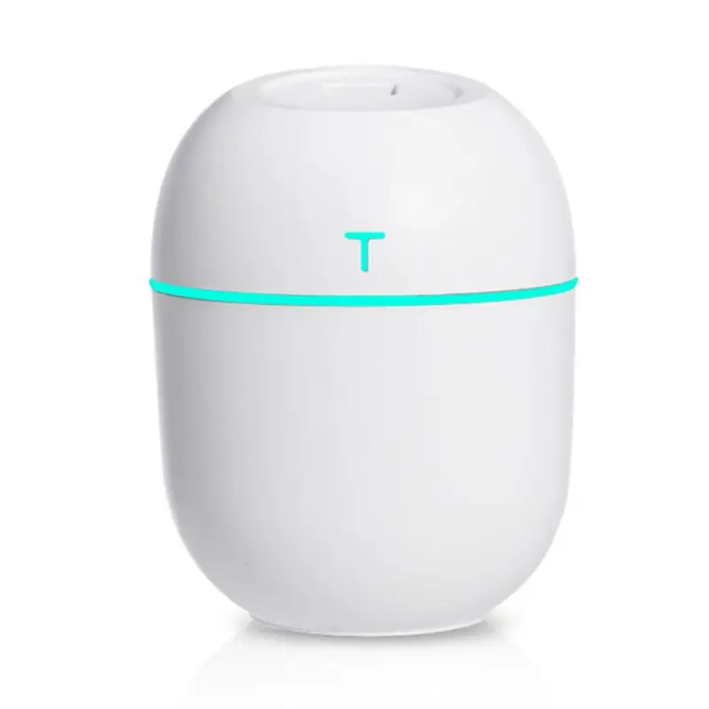 

200ml Ultrasonic Mini Air Humidifier Aroma Essential Oil Diffuser USB Charging Home Car Fogger Mist Maker with LED Night Lamp