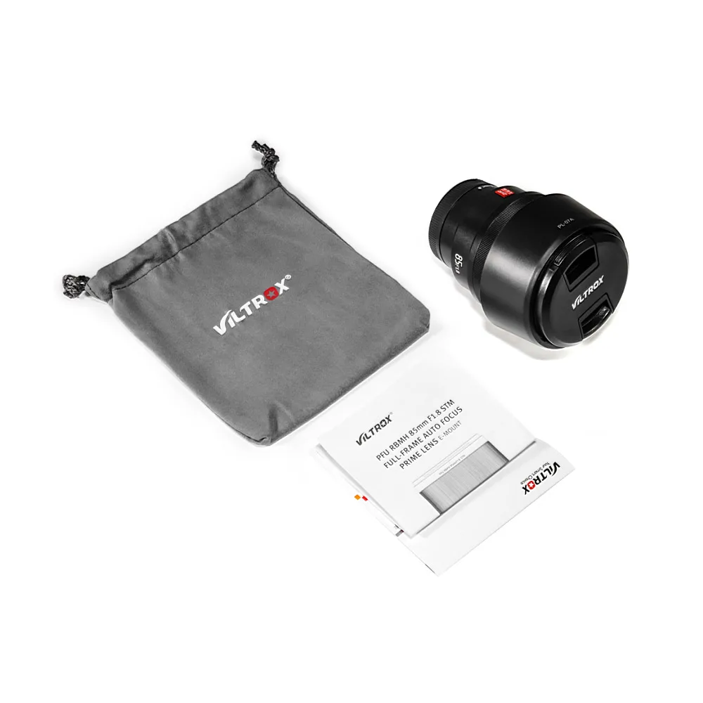 Viltrox 85mm F1.8 Camera Prime Lens Full-frame with Lens Hood Electronic Focal Length for Sony E-Mount for Sony A7 A6500 A6300