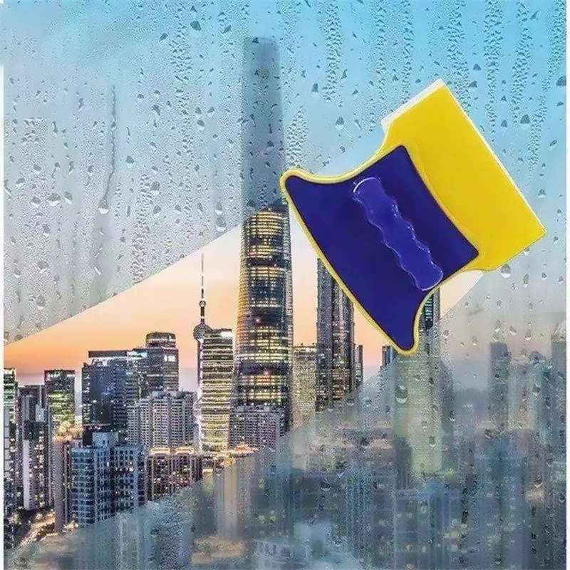 

Магнитный инструмент для очистки стекол автомобильный очиститель ветрового стекла бытовой высотный полуавтоматический двусторонний очис...