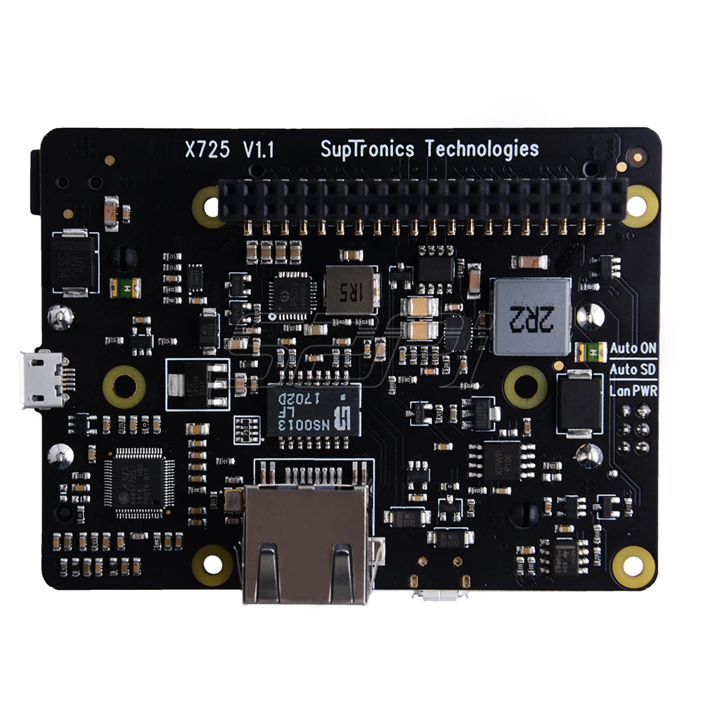 52Pi X725 плата управления питанием и UPS шляпа безопасное отключение