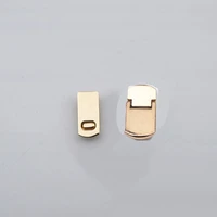 5 pcs light gold magnetic buckle insert lock box hand belt lock hardware lock handbag buckle bag accessories two styles