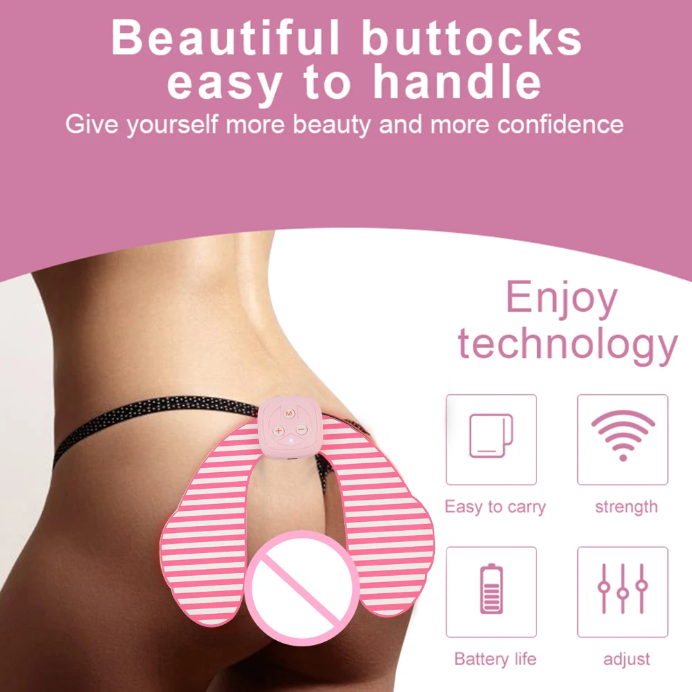 Электрический стимулятор для ягодиц тренажер бедер подтяжки и мышц
