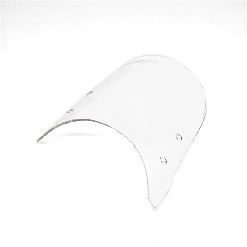 Motorcycle Headlight Fairing Windshield Windscreen Compatible for Triumph Bonneville 2001-2017 T100 2003-2017(Clear) | Автомобили и