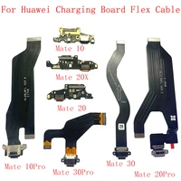 original charger connector flex for huawei mate 30 30pro mate 20 20x 20 pro10 10pro v30 flex cable usb pcb board charging dock