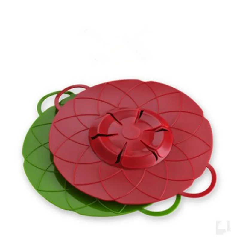 Кухонные приборы силиконовая крышка пробка от протекания для кастрюли крышки