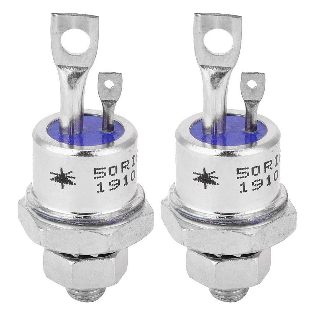 

2Pcs Silicon Controlled Rectifier Screw Thyristor 50RIA120 For Motor Control