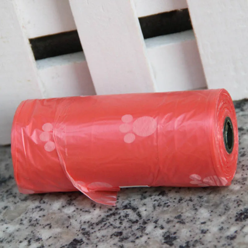 10 рулонов разлагаемые собаки кошки отходы мешок с печатью собачьи мешки