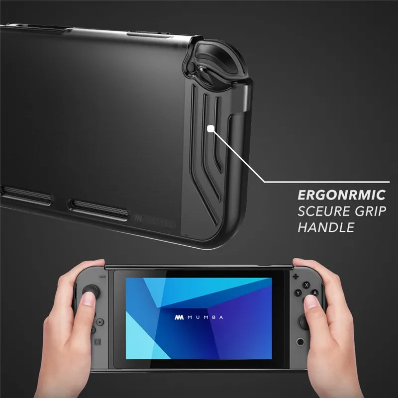 Для nintendo Switch чехол Mumba Slimfit серии Премиум Тонкий прозрачный гибридный защитный чехол для nintendo Switch выпуска