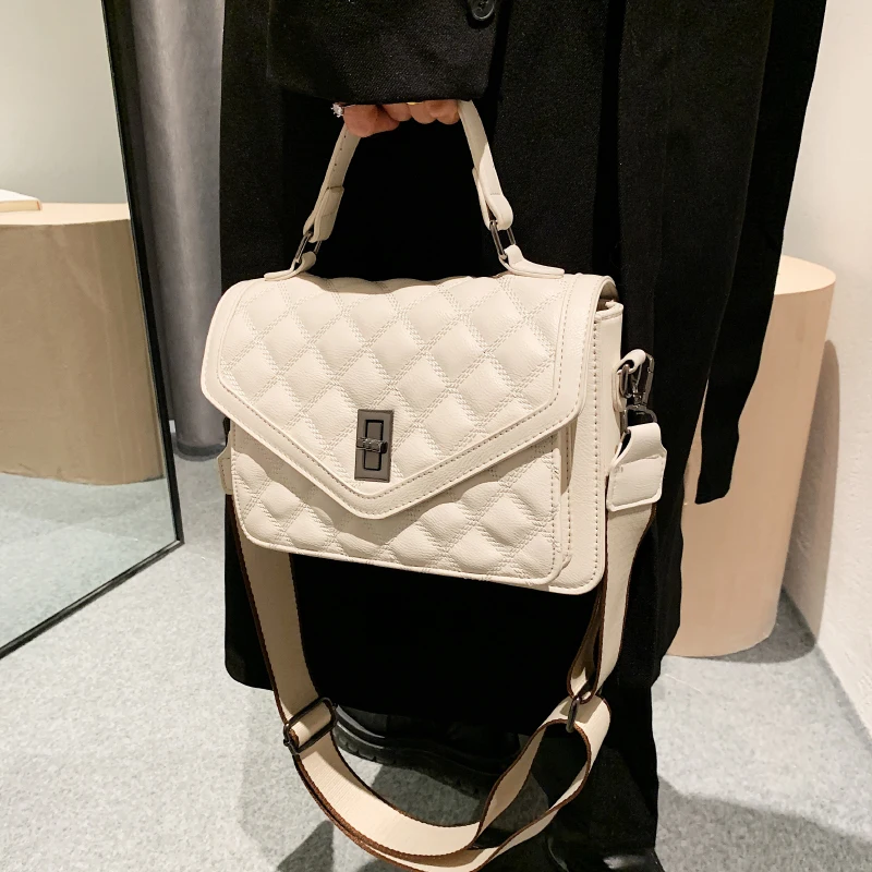 Сумка-тоут женская из натуральной кожи дизайнерский саквояж на плечо с тремя